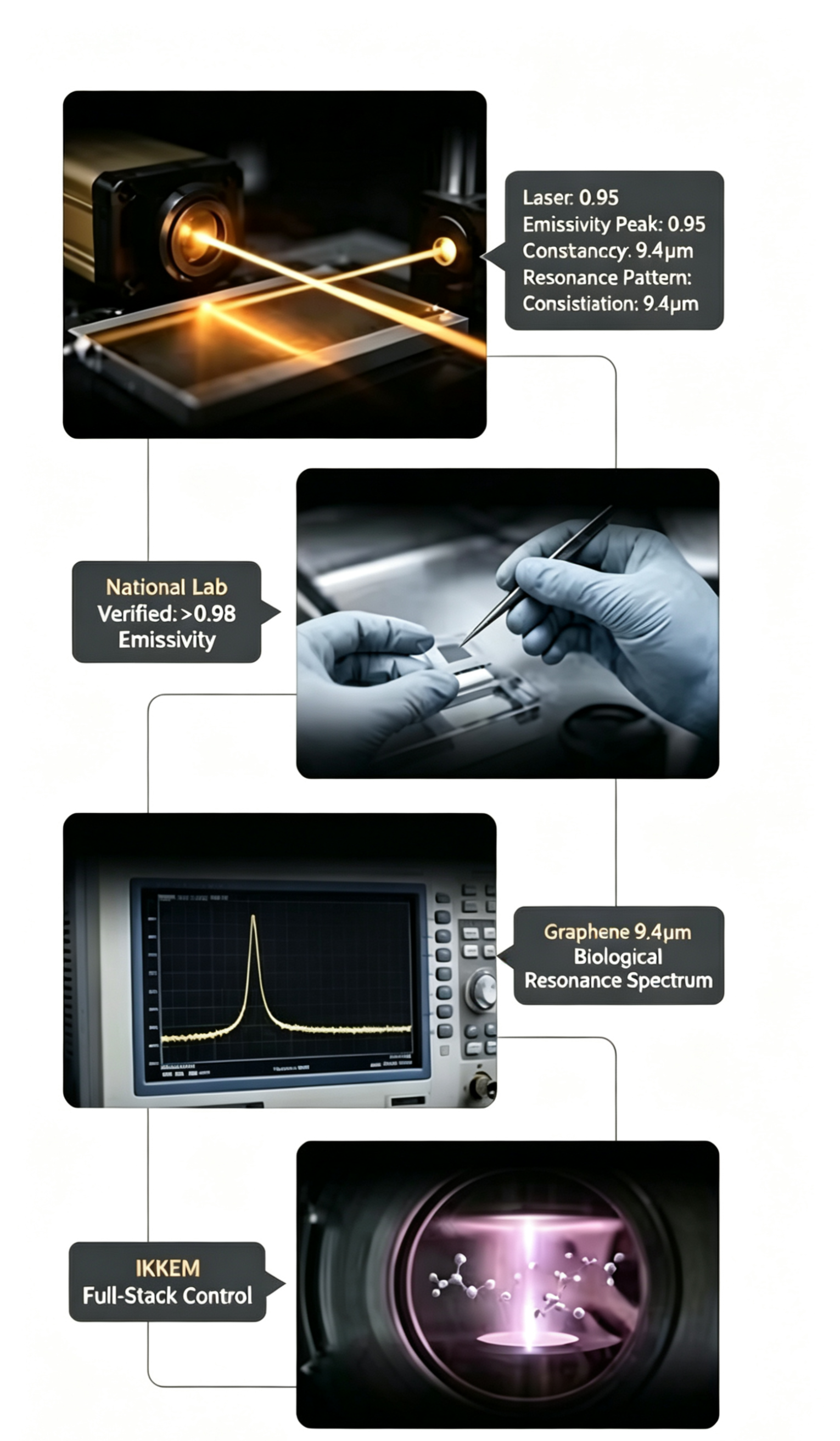 Graphene Verified Process — IKKEM Certified Production